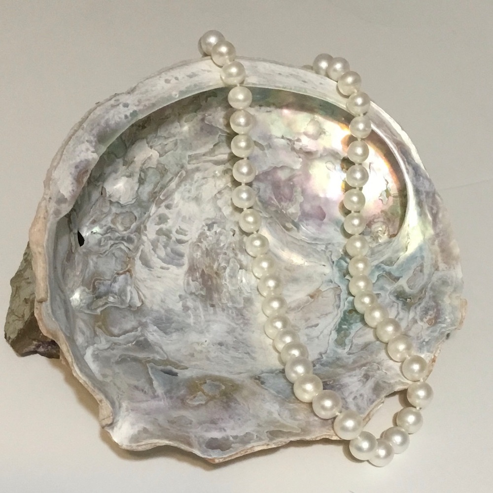 Genuine Fresh Water Pearl strand 10mm